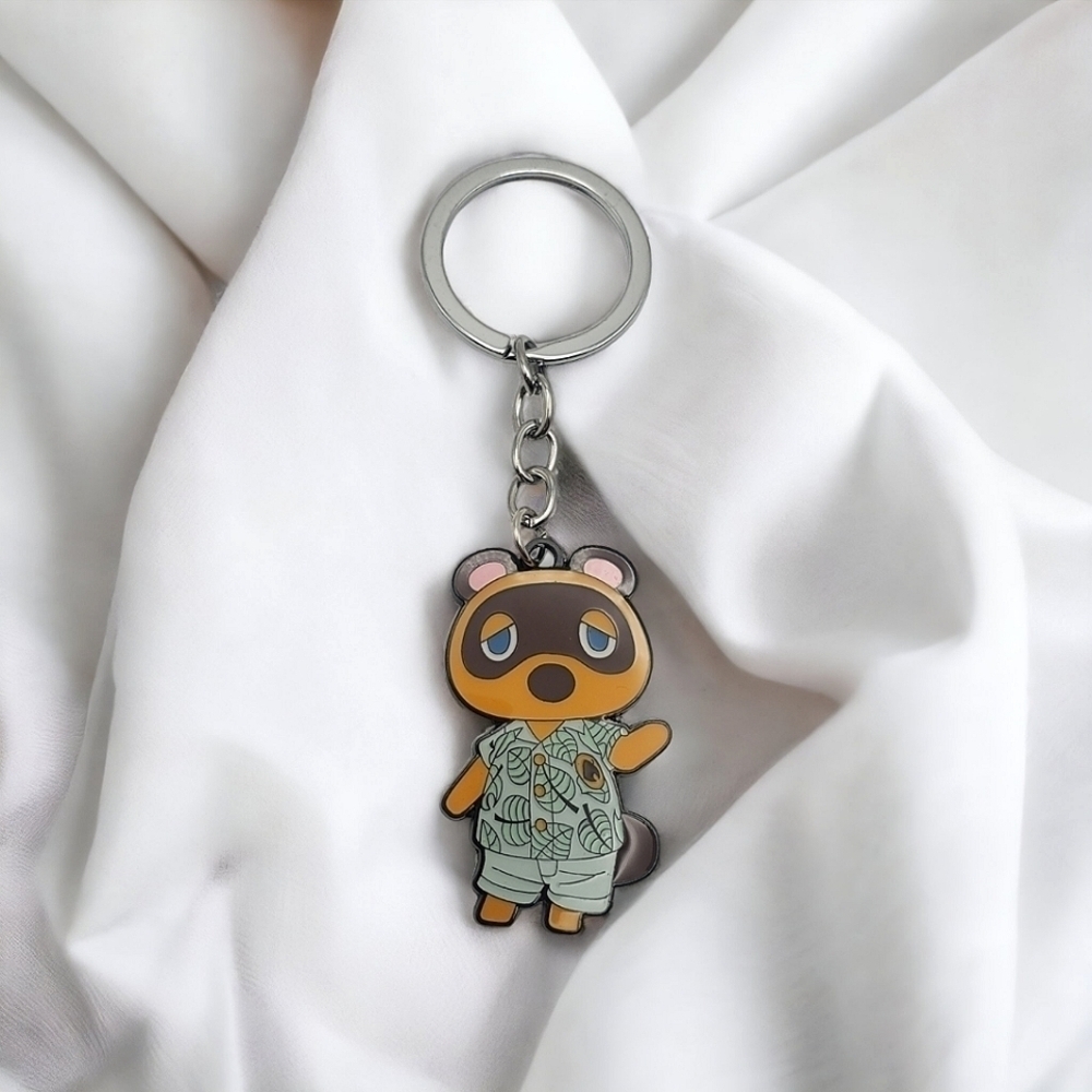 Animal Crossing Tom Nook Keyring Keychain